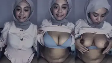 Bokep Indo Hijab Jilbab Abu Pamer Toket Gede