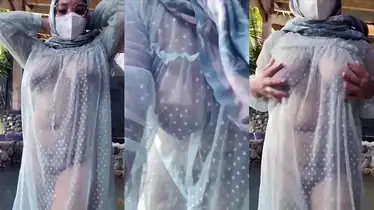 Bokep Jilbab Tante Jilboobs Pamer Toket Transparan