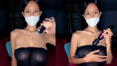 Jenna Bunny Pakai Baju Transparan Goyang Brutal